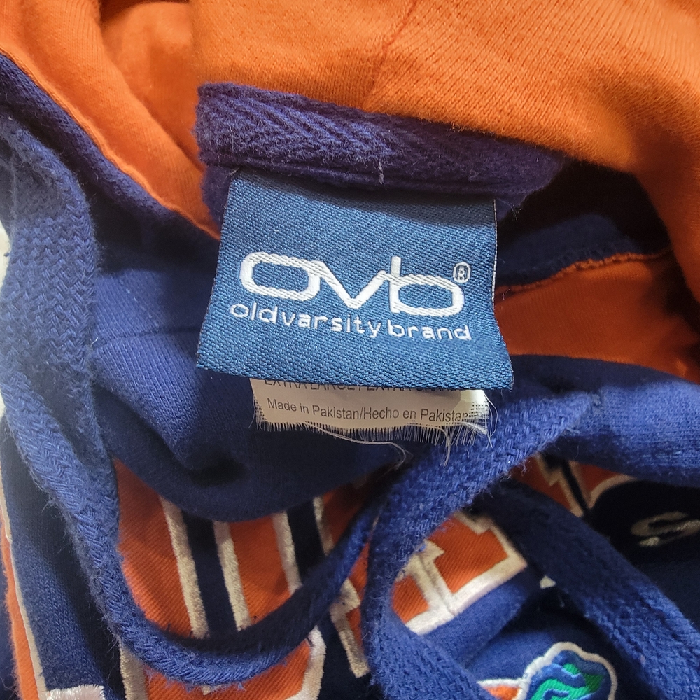 Blue Sweatshirt with Hood and Logo - Picture 4 of 4